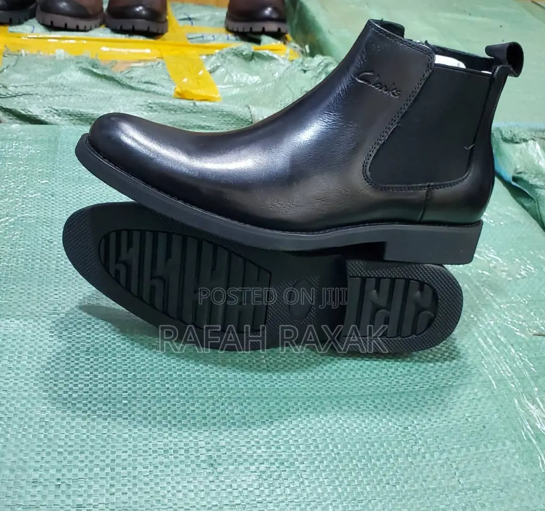 Original Men’S Clarks Formal Leather Chelsea Boot