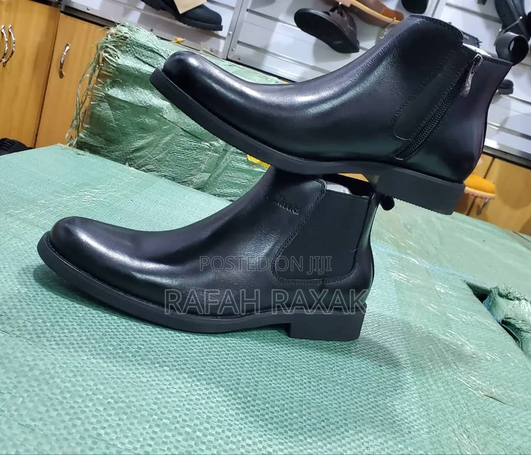Original Men’S Clarks Formal Leather Chelsea Boot