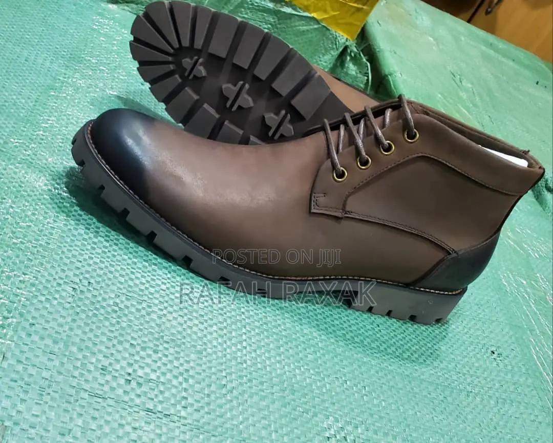 Original Dark Brown Timberland Casual Premium Leather Ankle Boots