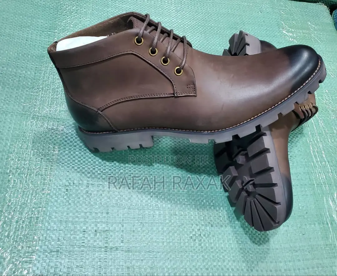 Original Dark Brown Timberland Casual Premium Leather Ankle Boots