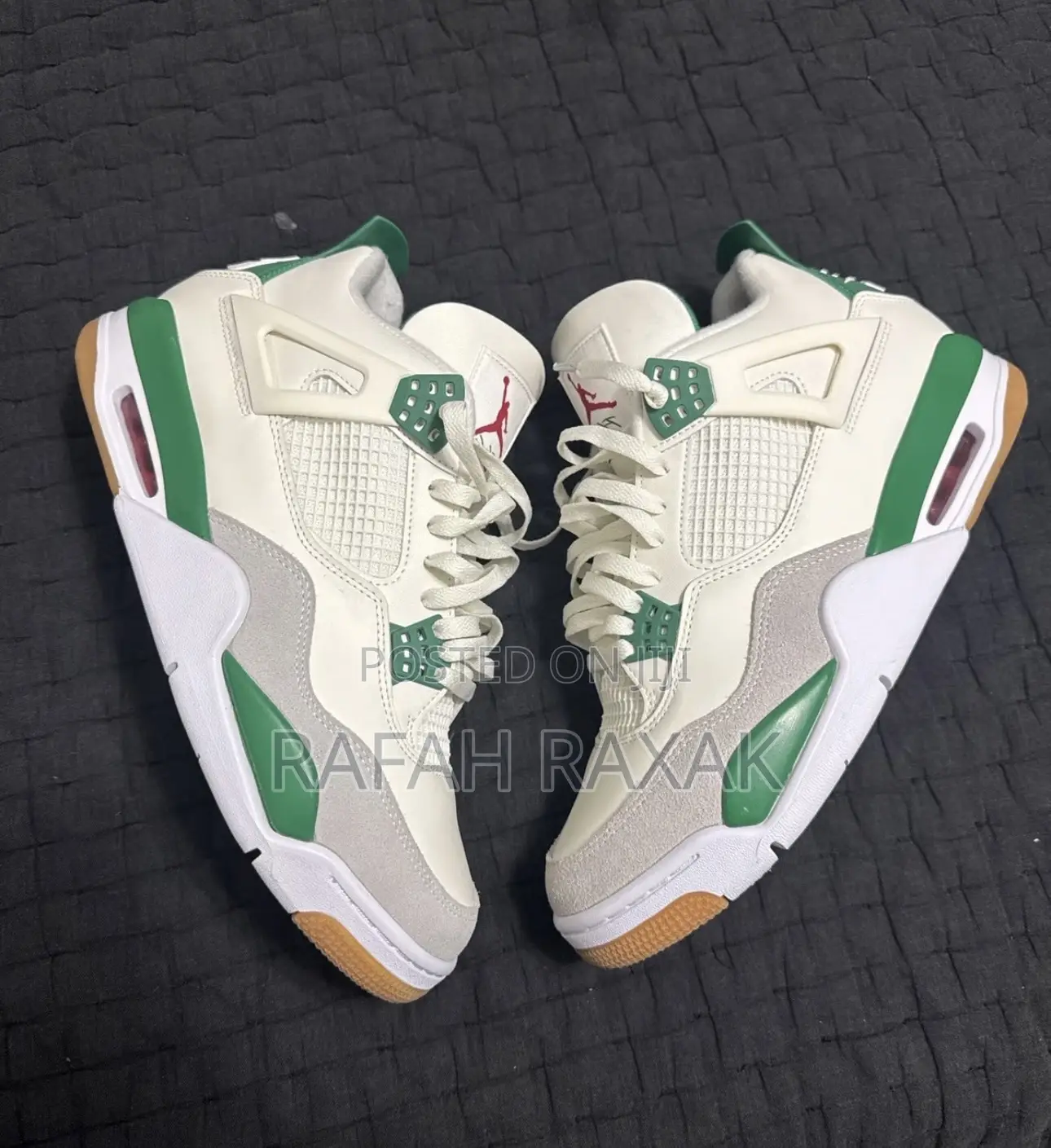 Original Nike Sb X Air Jordan 4 Retro “Pine Green” Sneakers