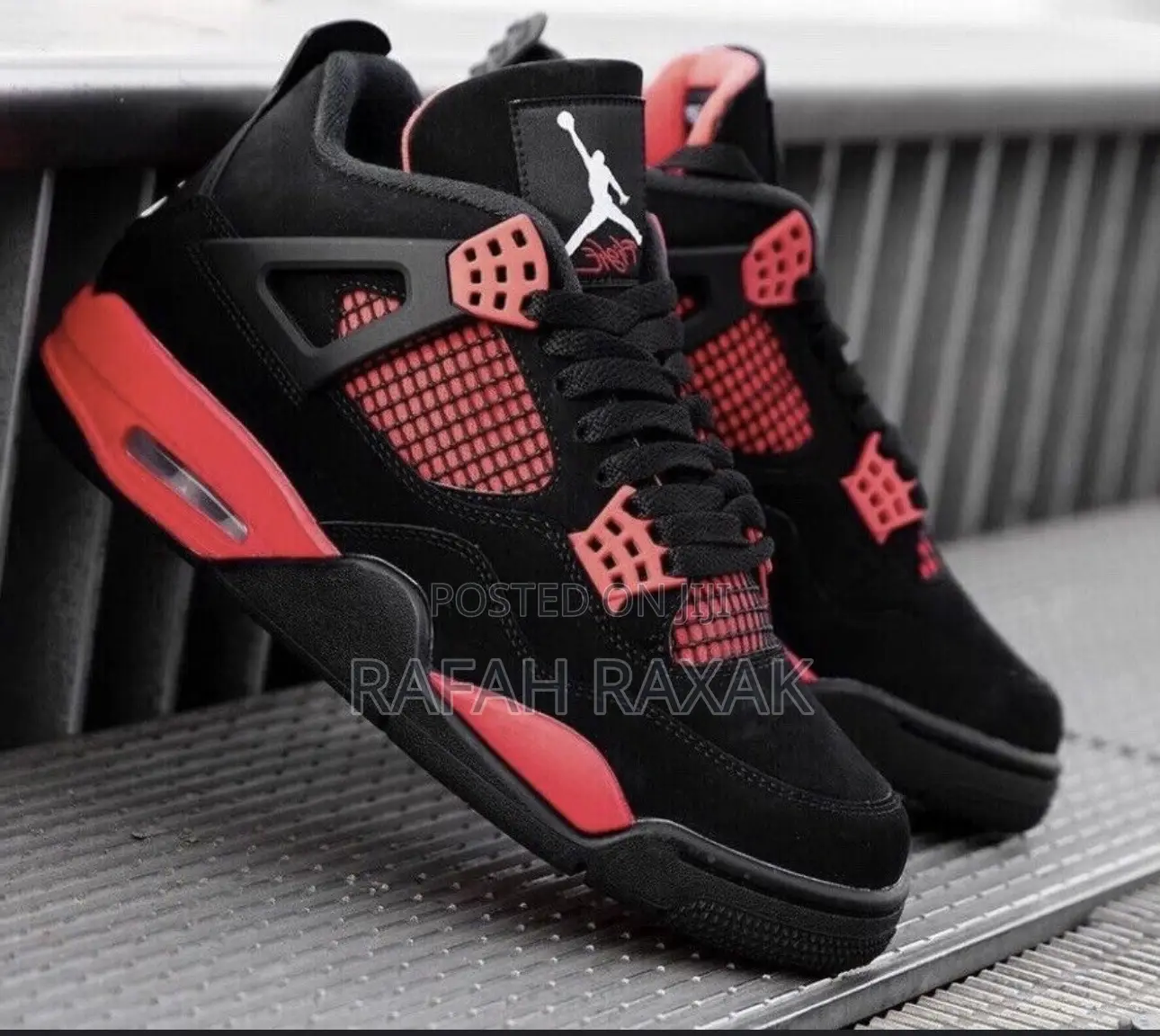 Nike Air Jordan 4 Retro “Red Thunder” Sneakers