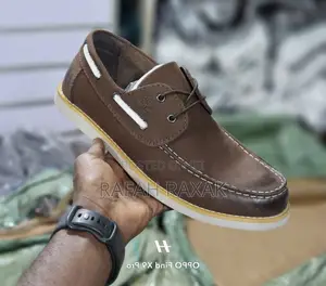 Original Men’S Coffee Brown Timberland Smart Casual Leather Low Shoes
