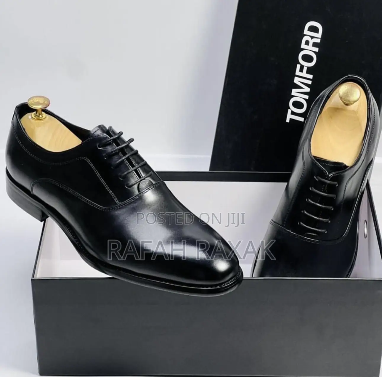 Original Classic Men’S Black Pierre Cardin Formal/Gentle Oxford Shoes