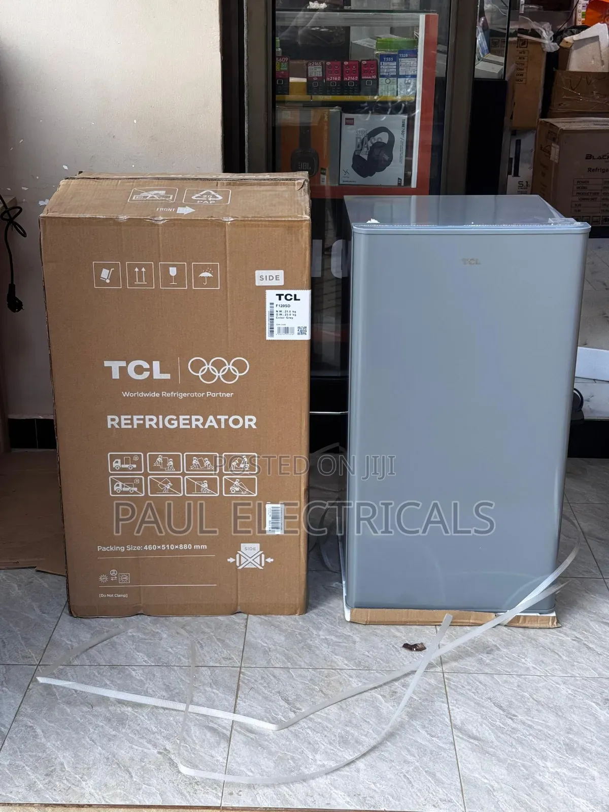 TCL Single Door 120l Refrigerator