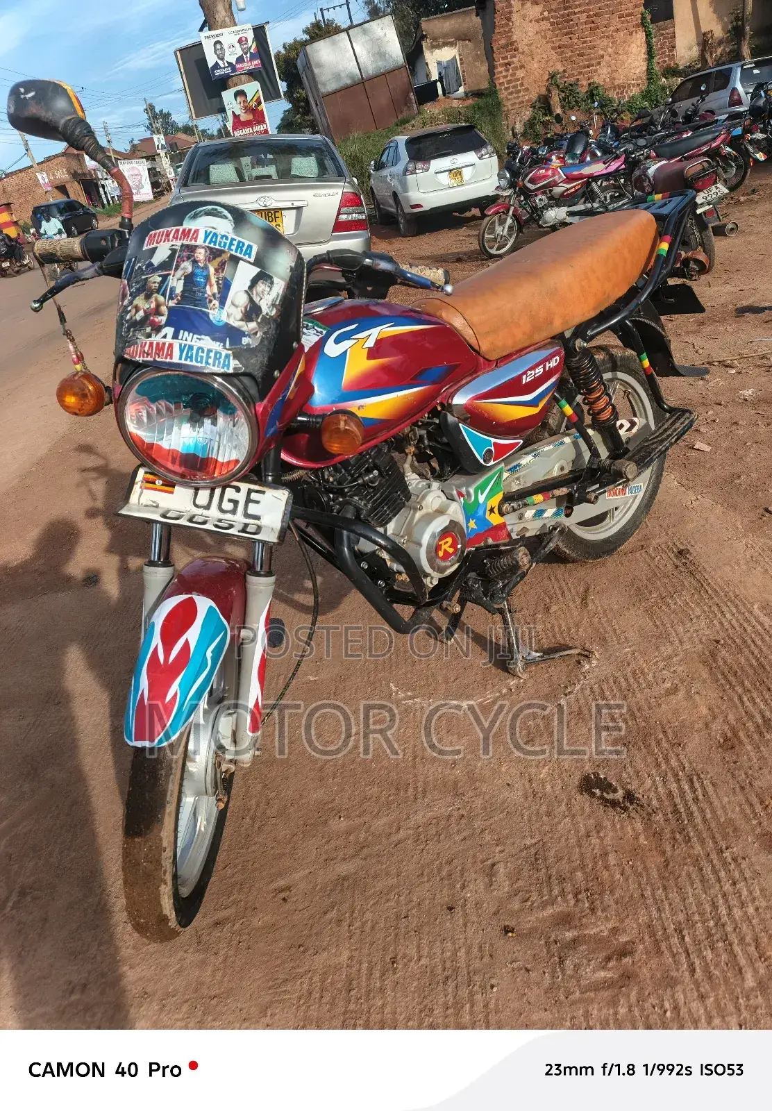 Bajaj Boxer 125 2023 Red