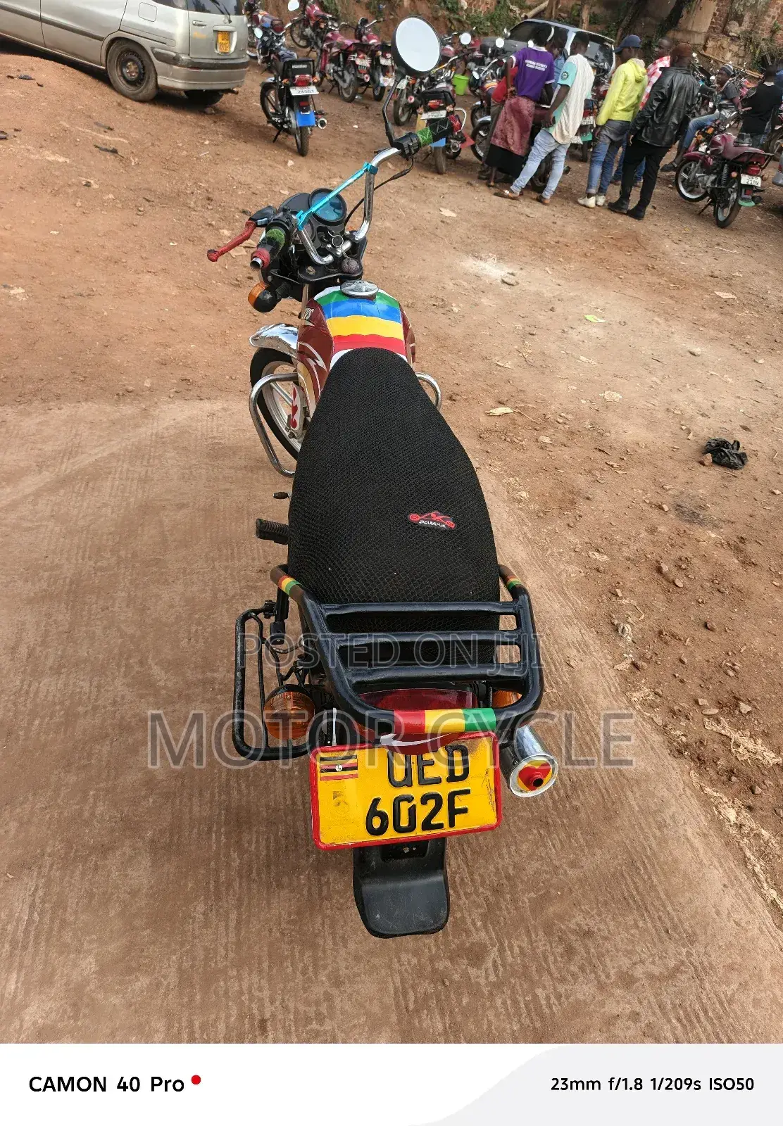 TVS XL 100 2001 Red