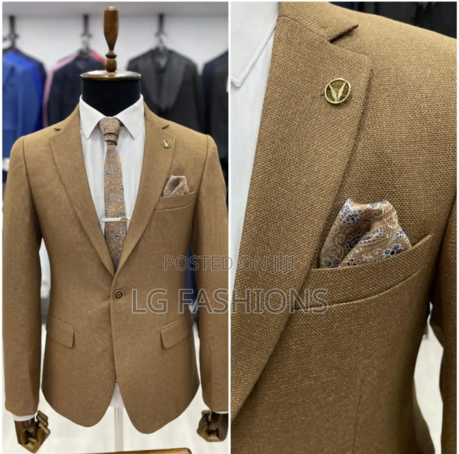 Brown Turkey Blazers