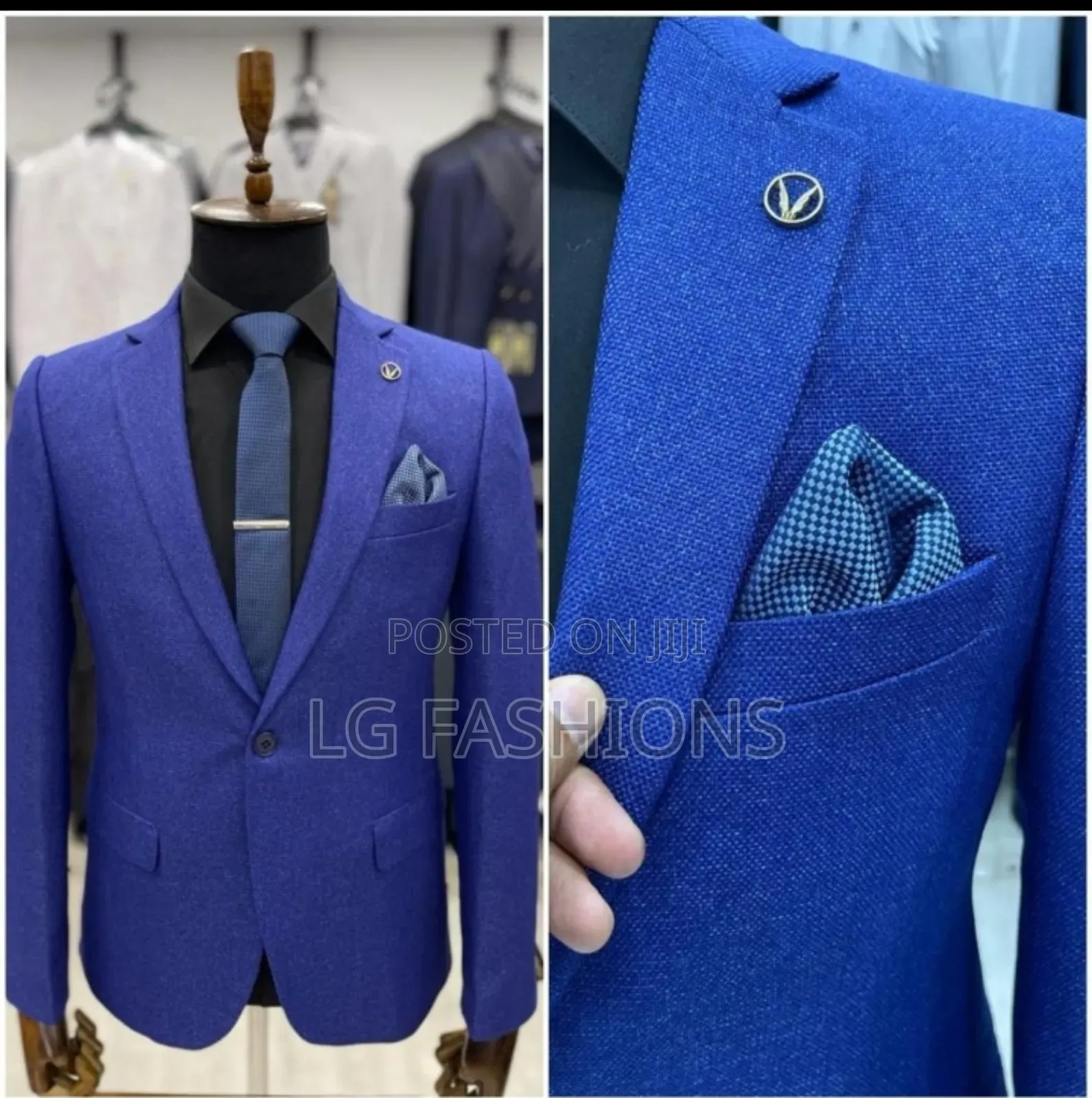 Royal Blue Turkey Blazers