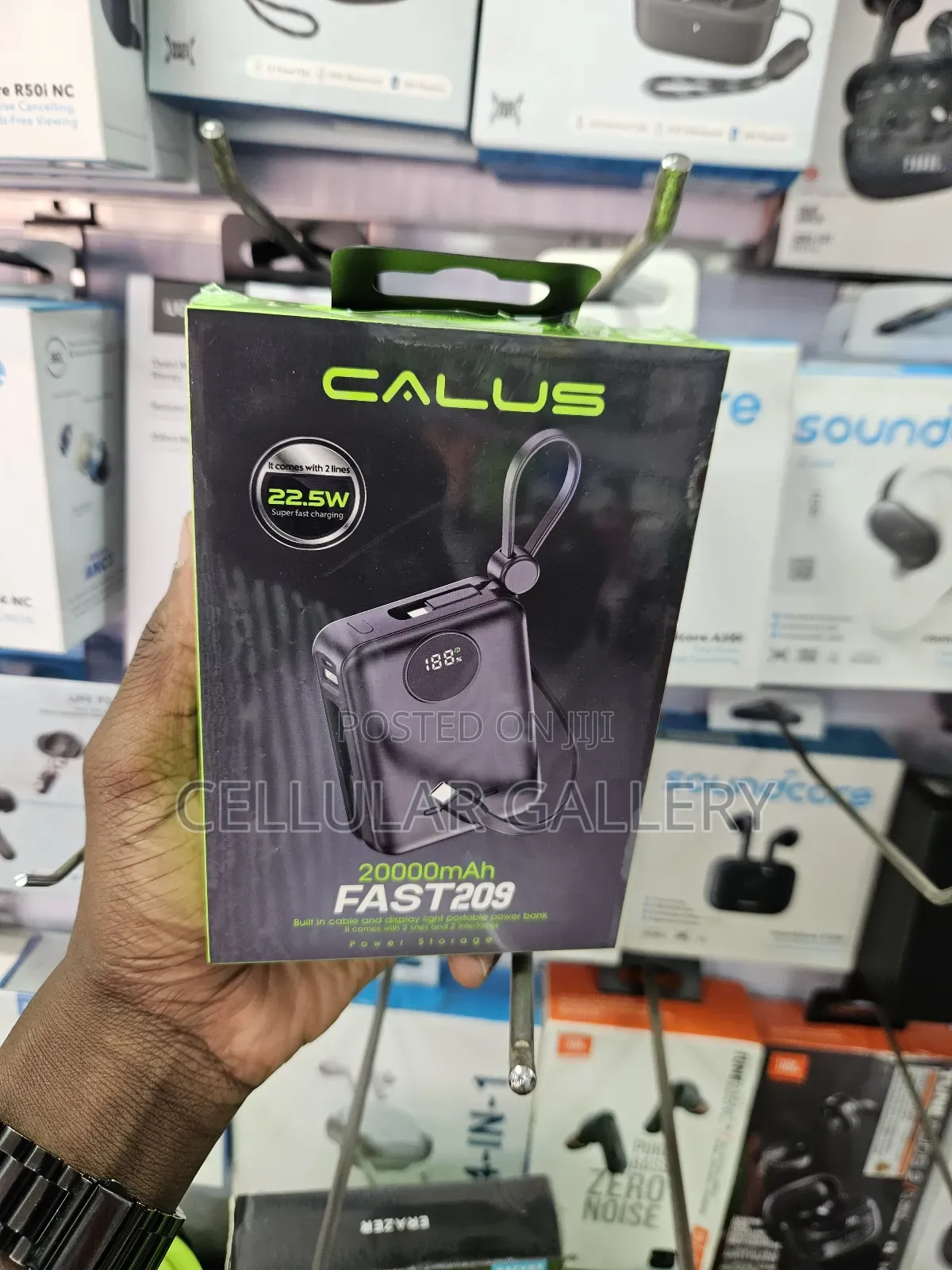 Calus Portable Power Bank Fast209 20,000mah 22.5w