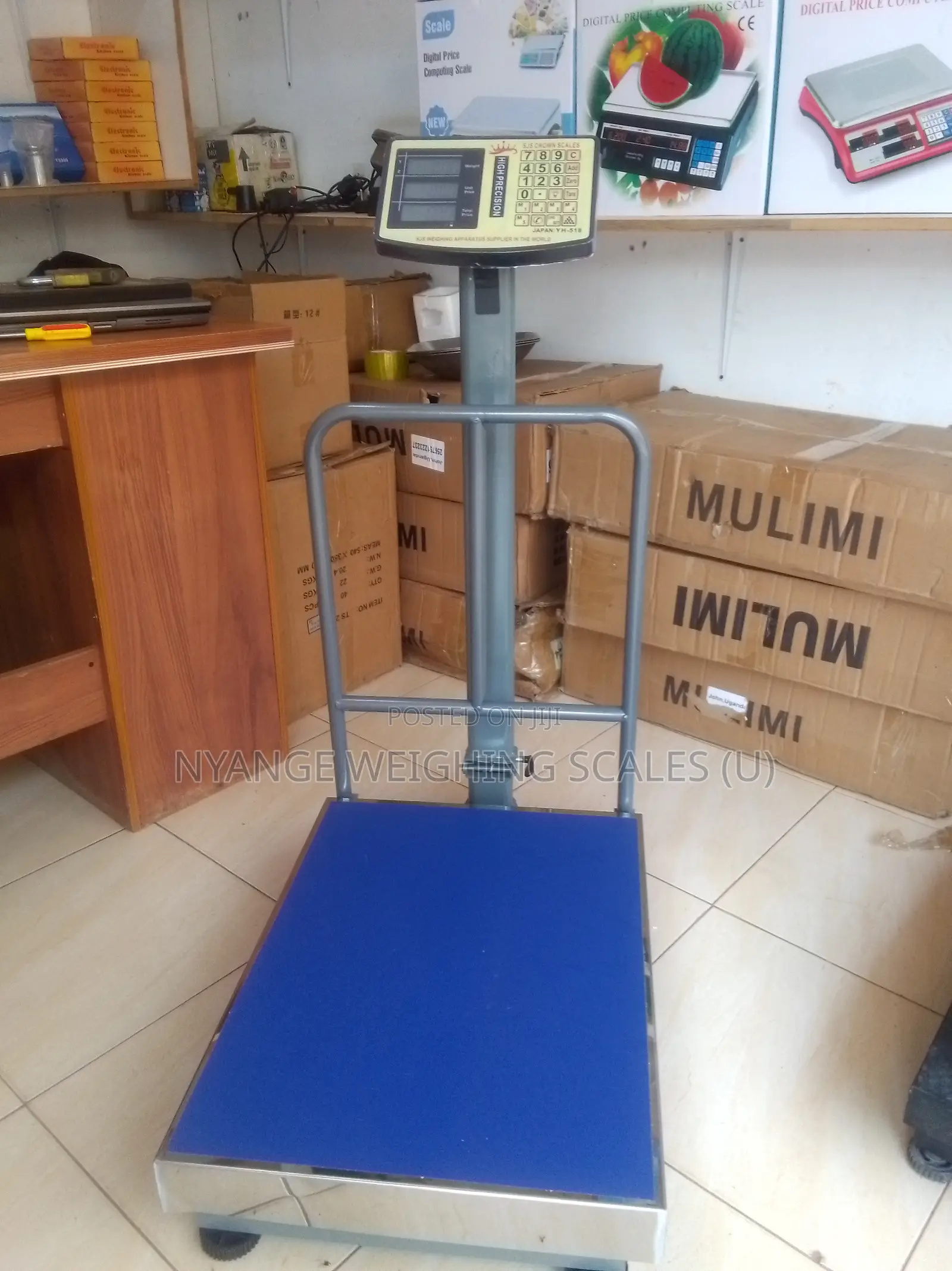 Electronic Platform Weigh Scale Industrial Electronic Weighing Scal