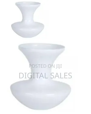Creative Hourglass-Shaped Glass Vase