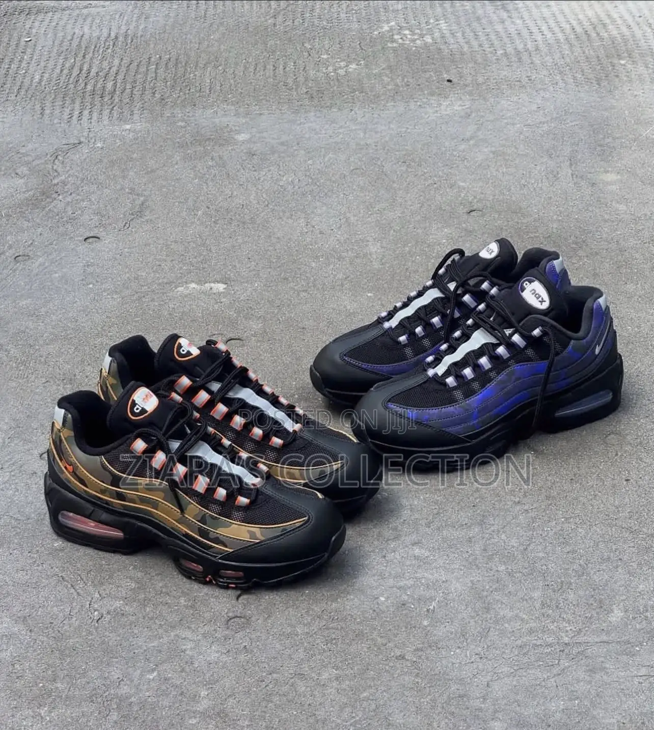 Air Max 95 Orange Camo Sneakers