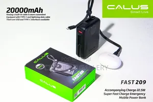 Calus Portable Power Bank Fast209 20,000mah 22.5w