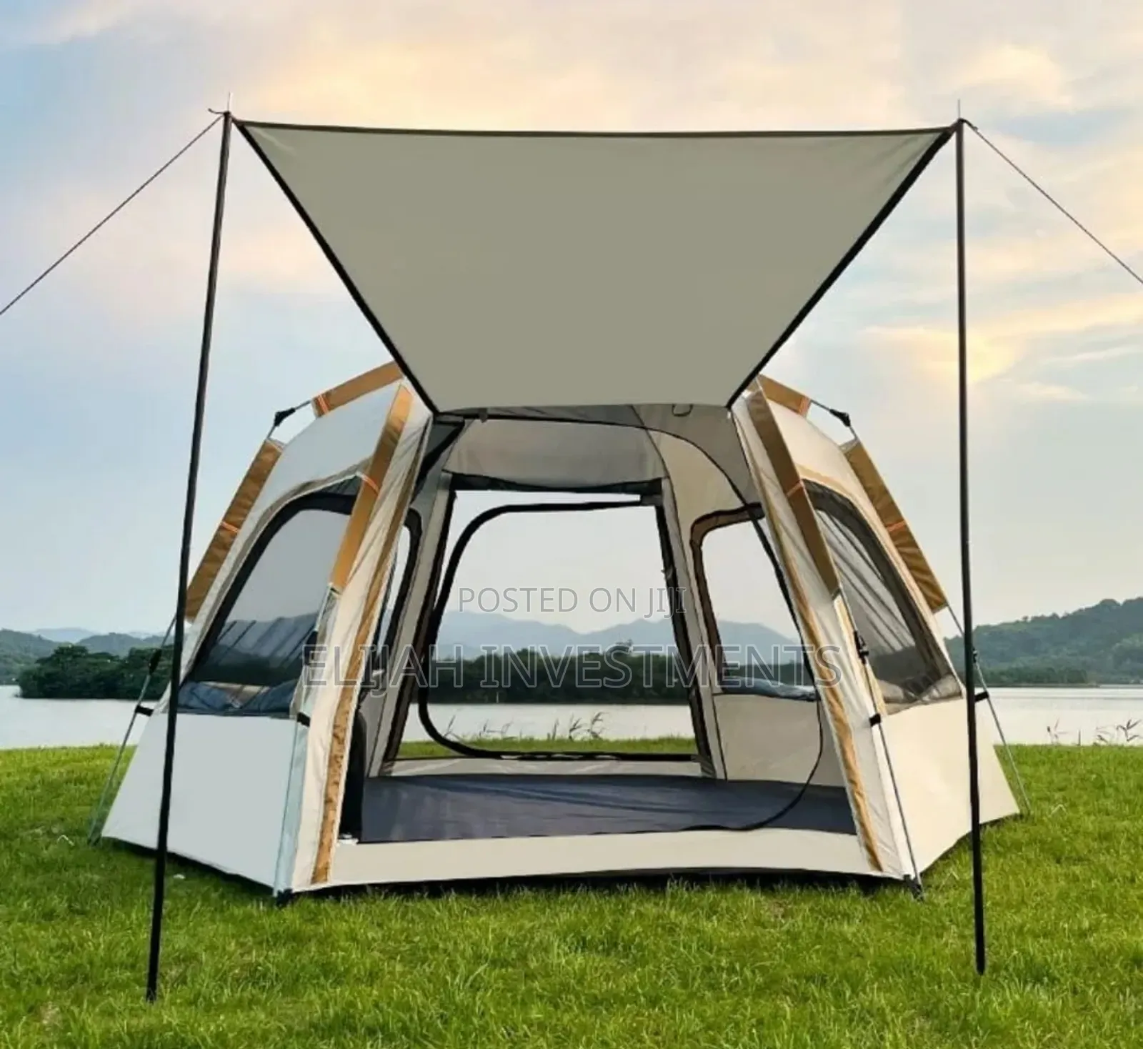 Automatic Pop Up 6 People Camping Tent