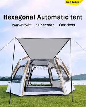 Automatic Pop Up 6 People Camping Tent