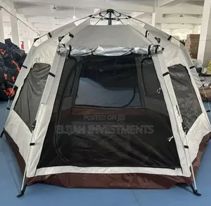 6people Hexagonal Automatic Camping Tent
