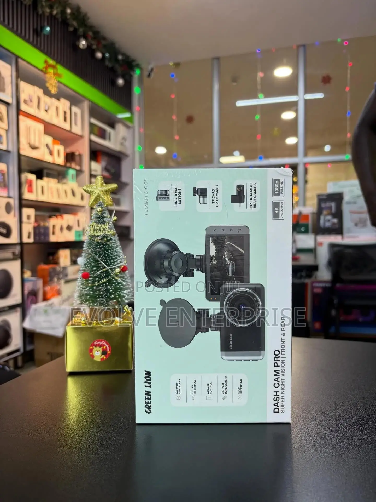 Green Lion Dash Cam Pro Front And Rear – + 1080p