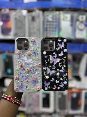 Glitter Butterfly Phone Case