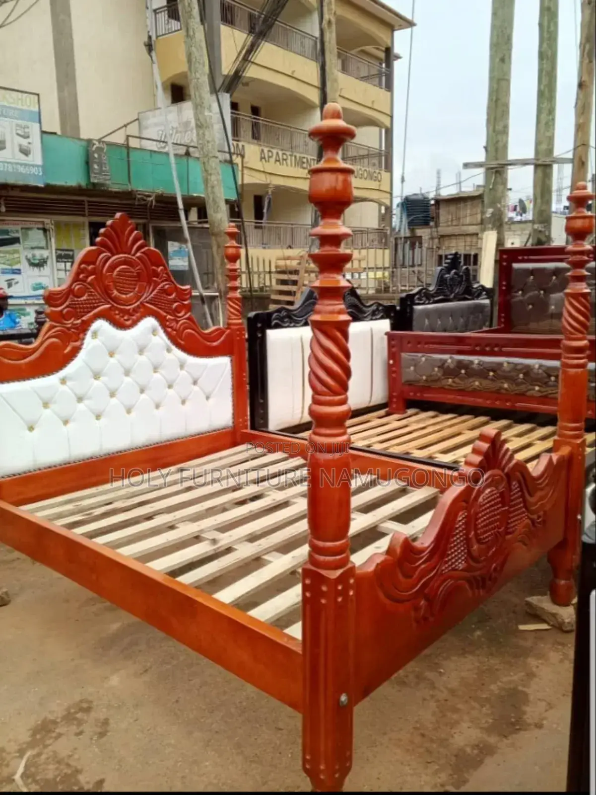 Wooden Bed