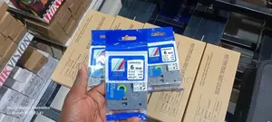 Brother Tz2-211 Label Printer Tape ( Black on White 6mm)