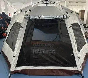 6people Hexagonal Automatic Camping Tent