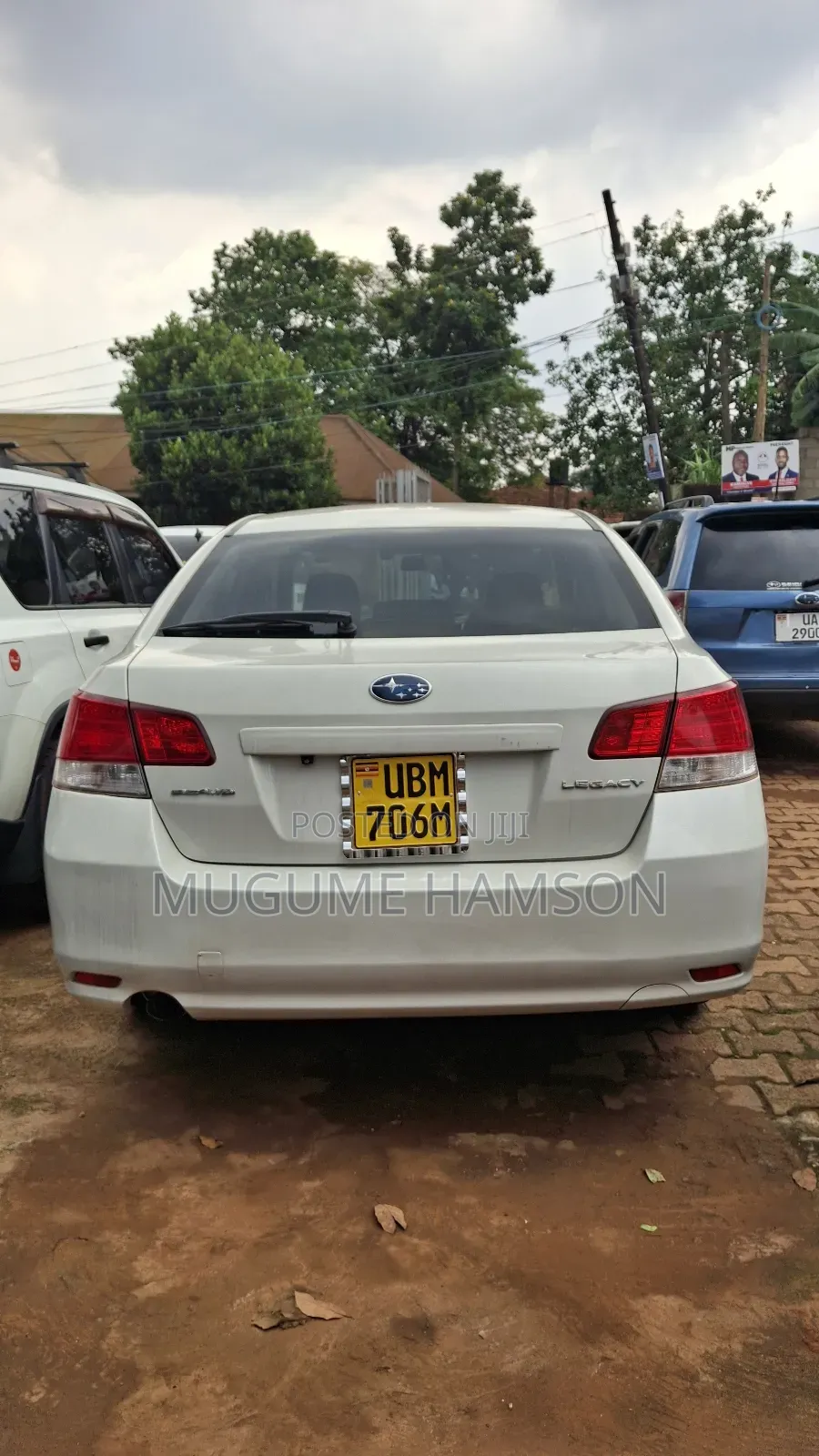 Subaru Legacy 2.0D Sedan 2012 White