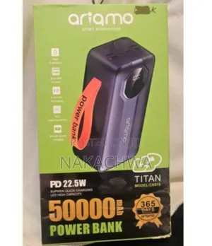 An Oraimo 50000mah Power Bank