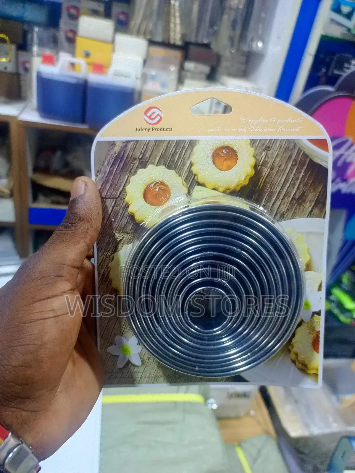 Round Stainless Steel Biscuit