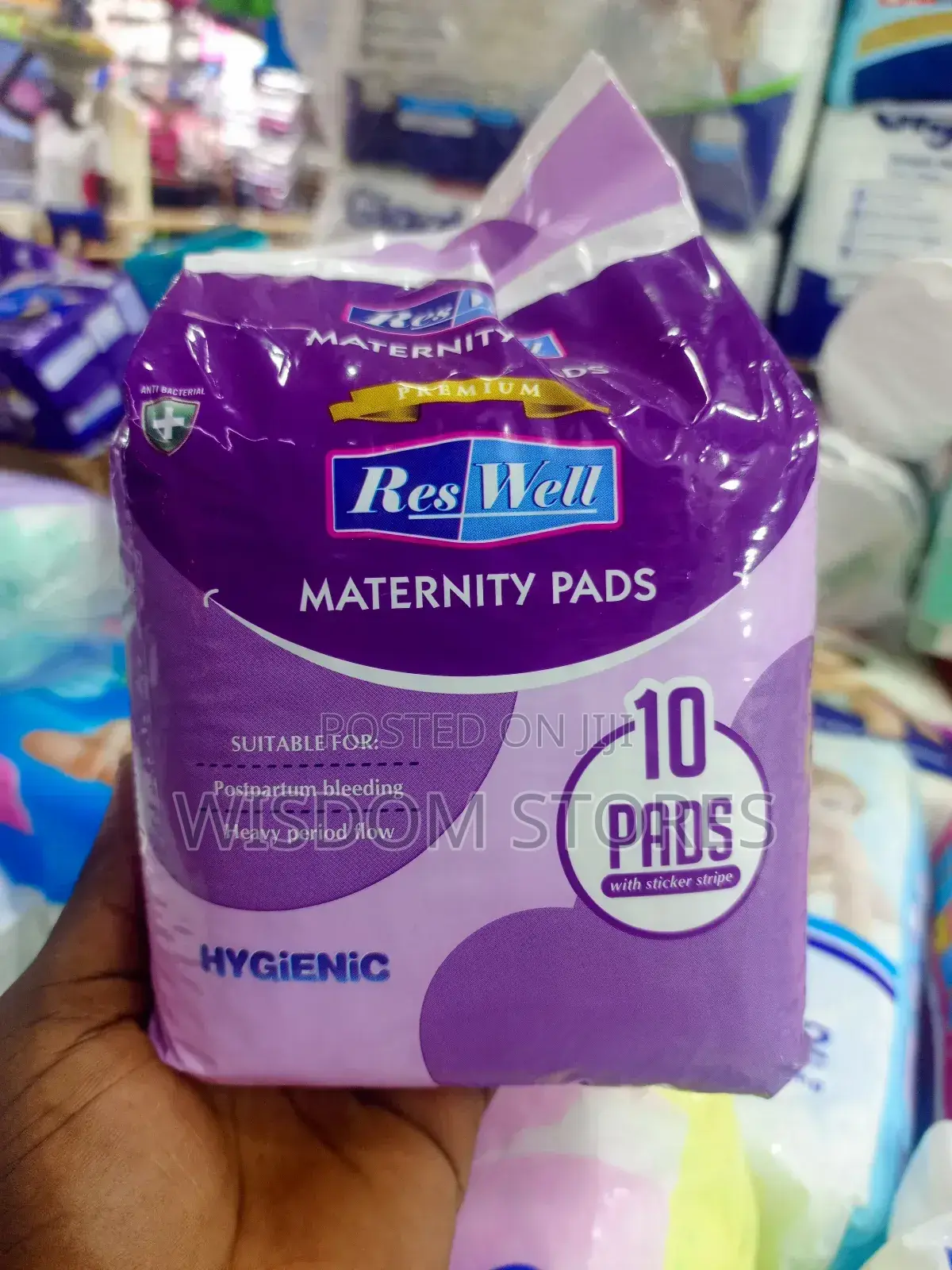 Reswell Maternity Pads.
