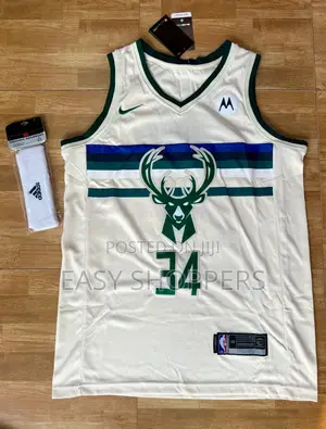 Giannis Antetokounmpo Milwaukee Bucks City Edition Jersey