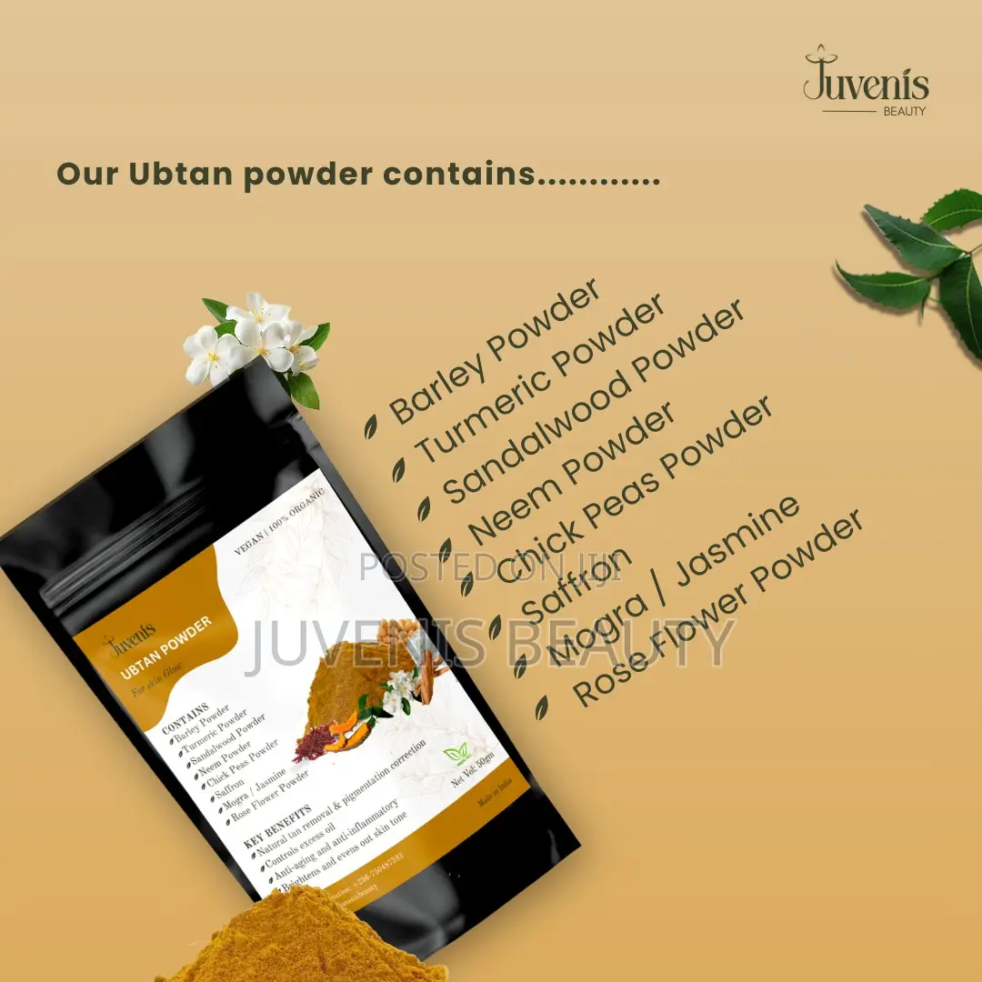 Herbal Ubtan Powder – Brightening Skin Polishing Face Pack- 100g