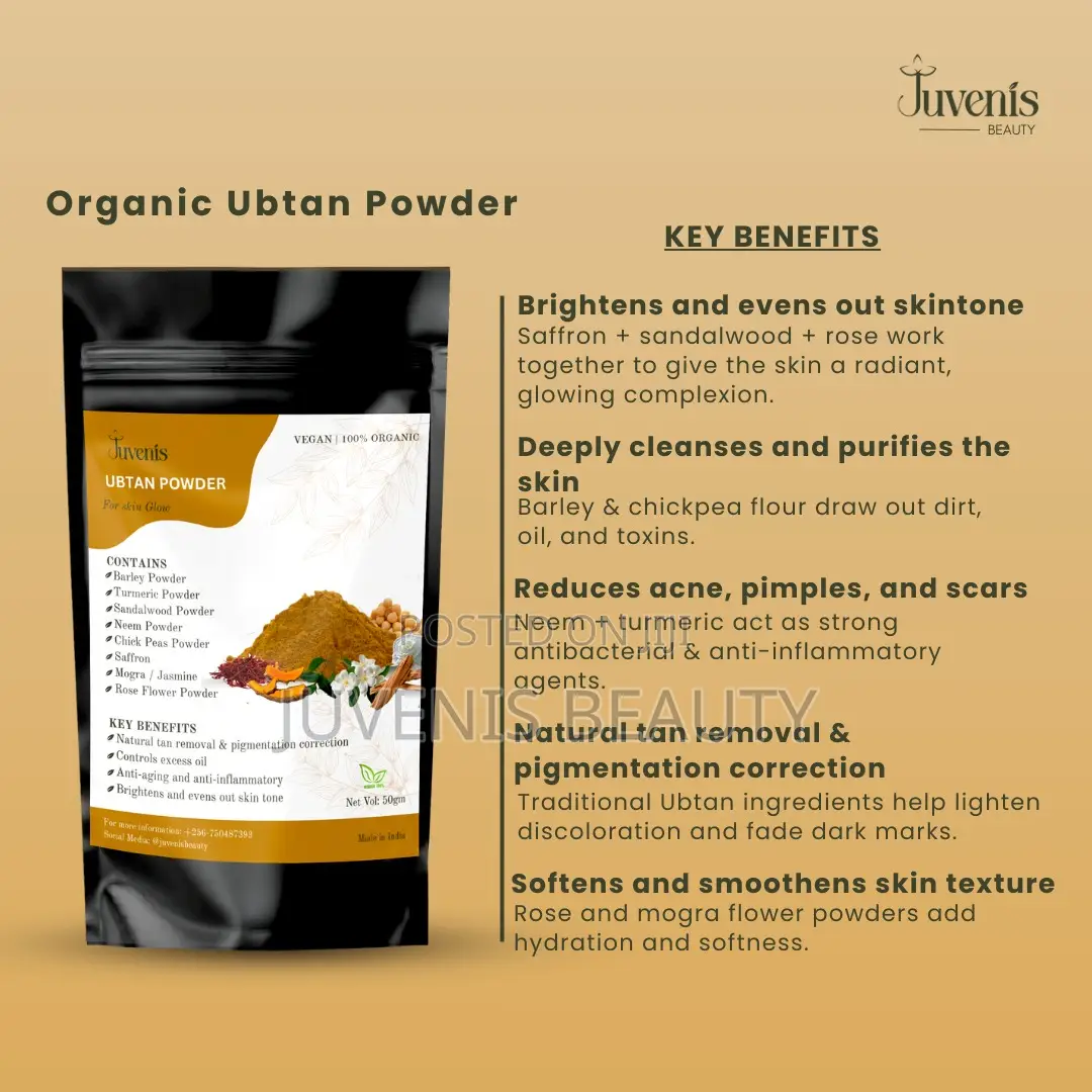 Herbal Ubtan Powder – Brightening Skin Polishing Face Pack- 100g