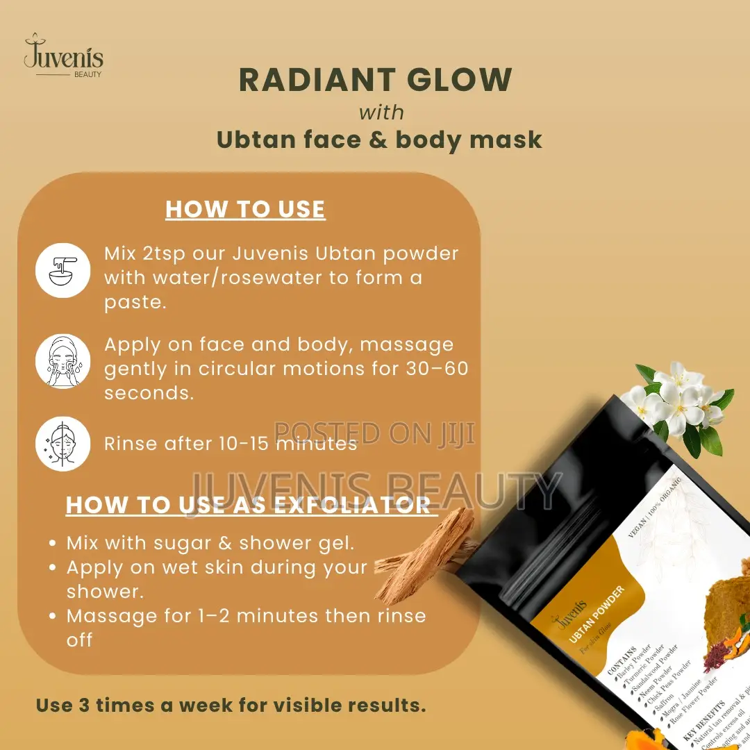 Herbal Ubtan Powder – Brightening Skin Polishing Face Pack- 100g
