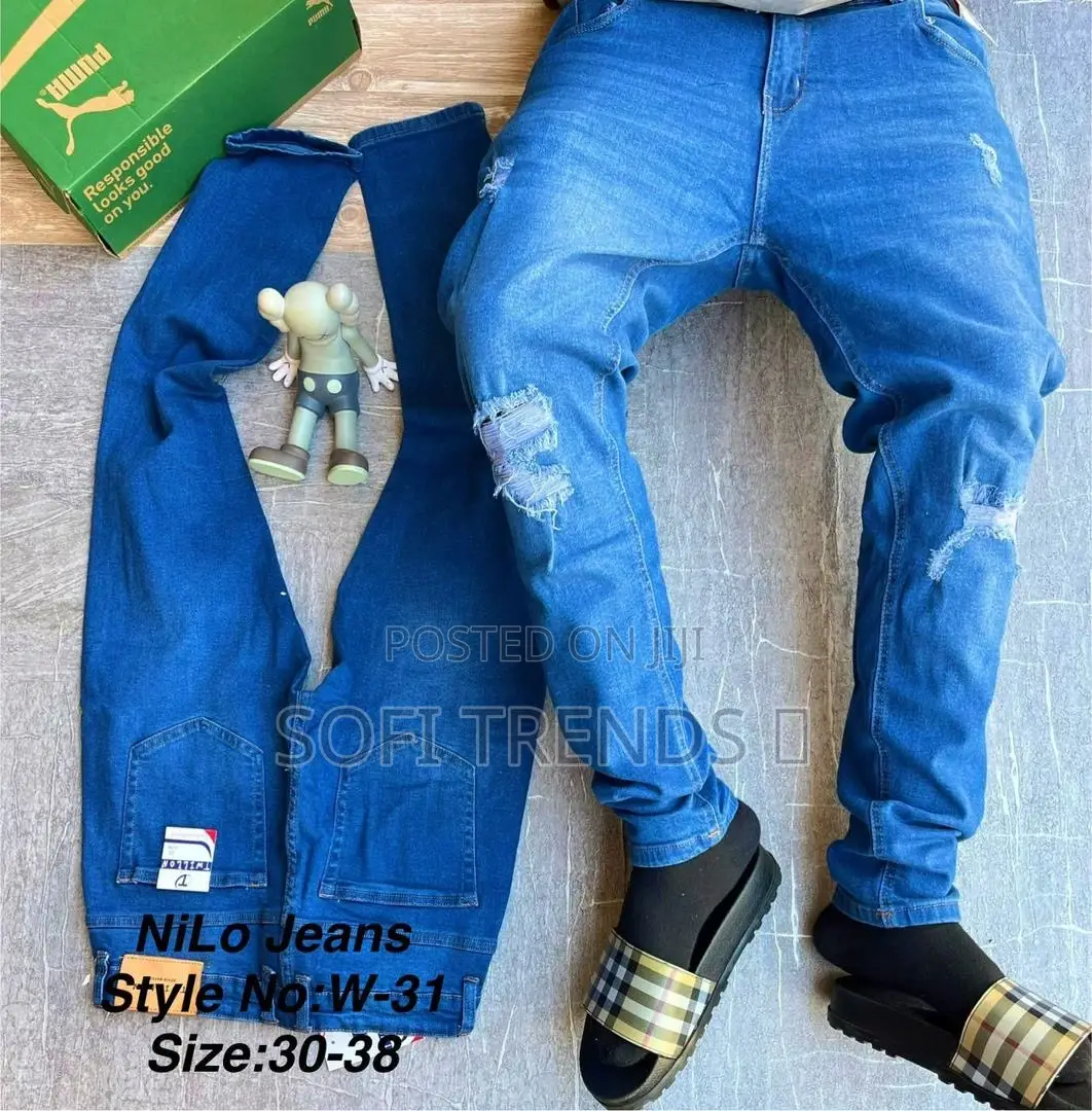 Gents Damage Jeans