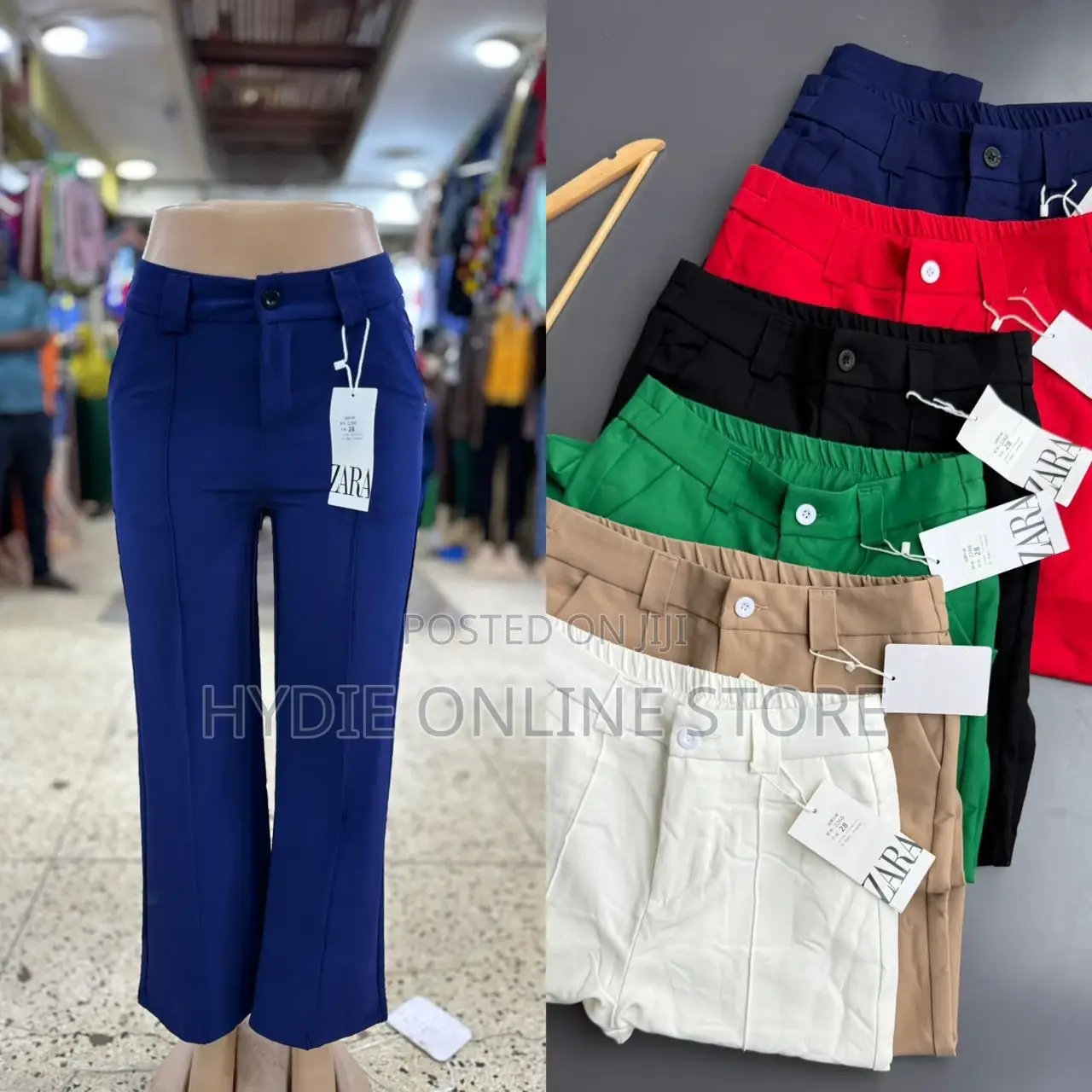 Plain Black Office Ladies Pants