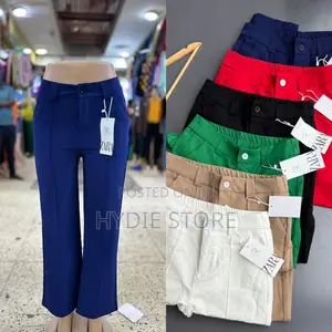 Plain Black Office Ladies Pants