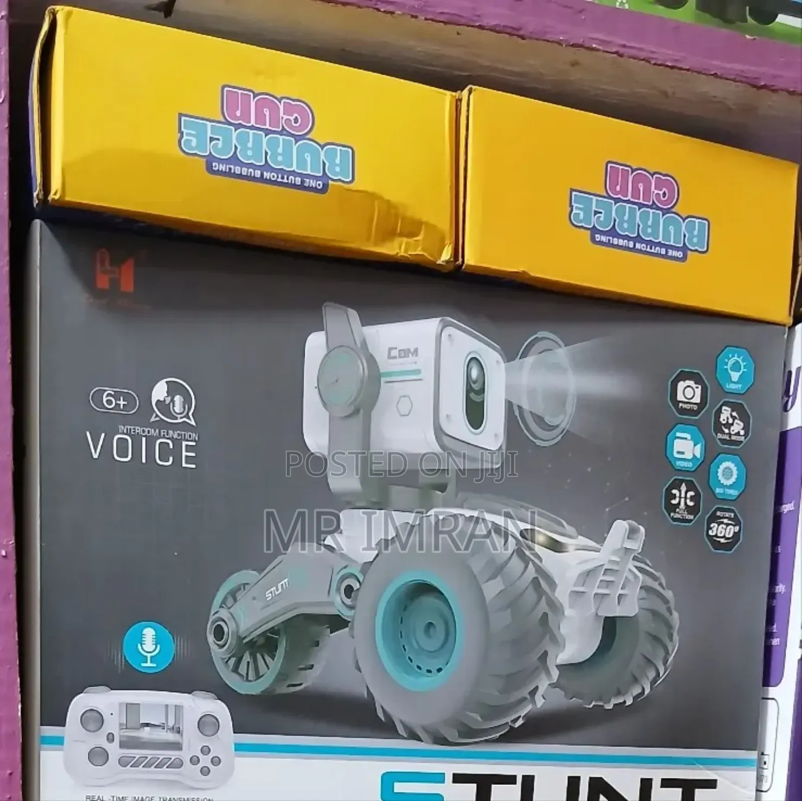 Rc Car With Camera, Rc Stunt Car With 720p Hd FPV Camera
