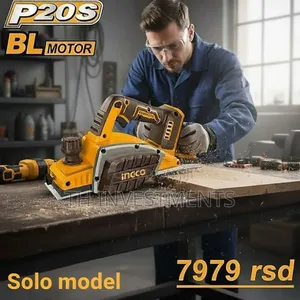 Ingco 20v Cordless Planer 82mm Crli20401