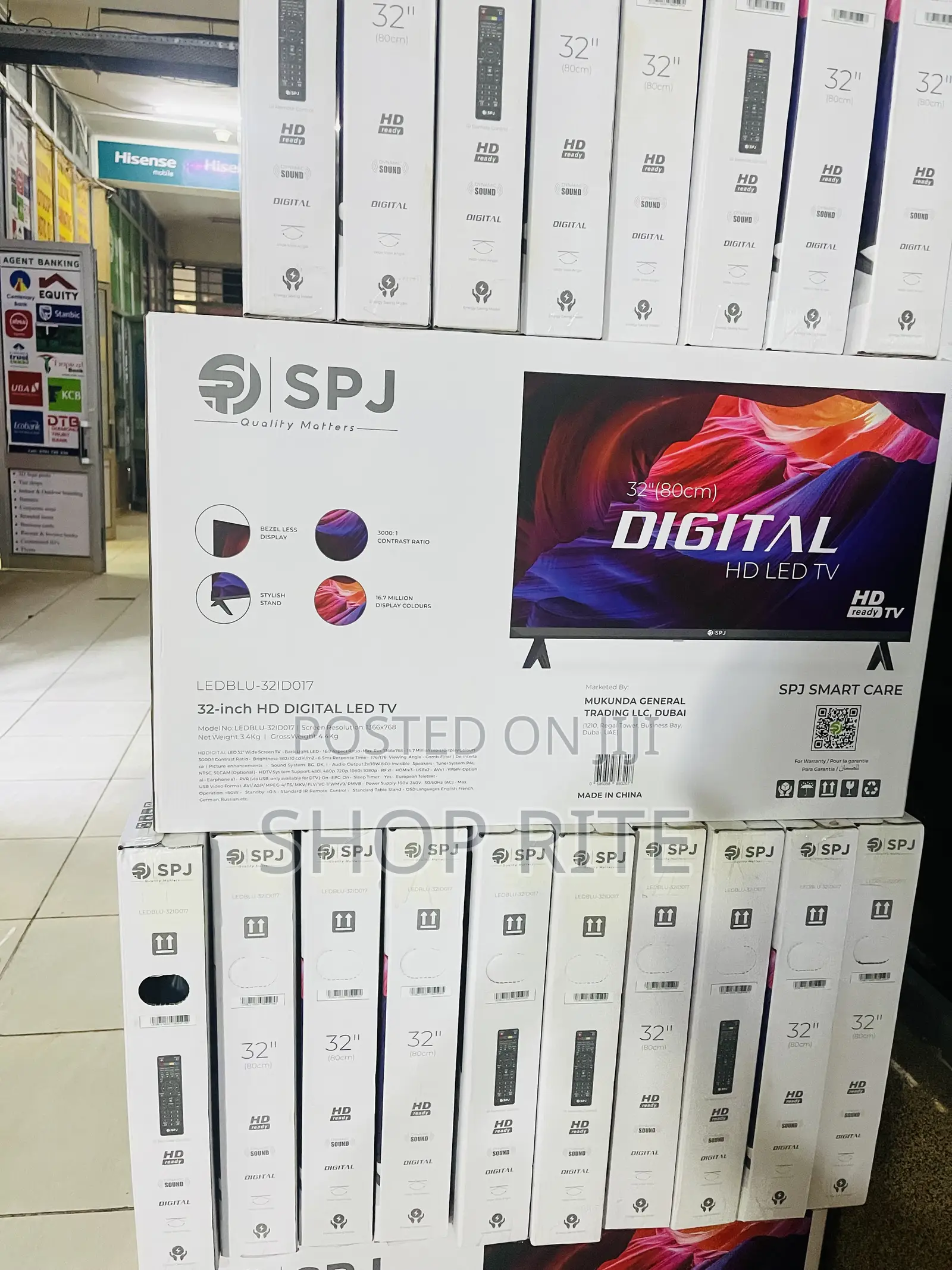 SPJ Brand New Digital Free to Air TVS