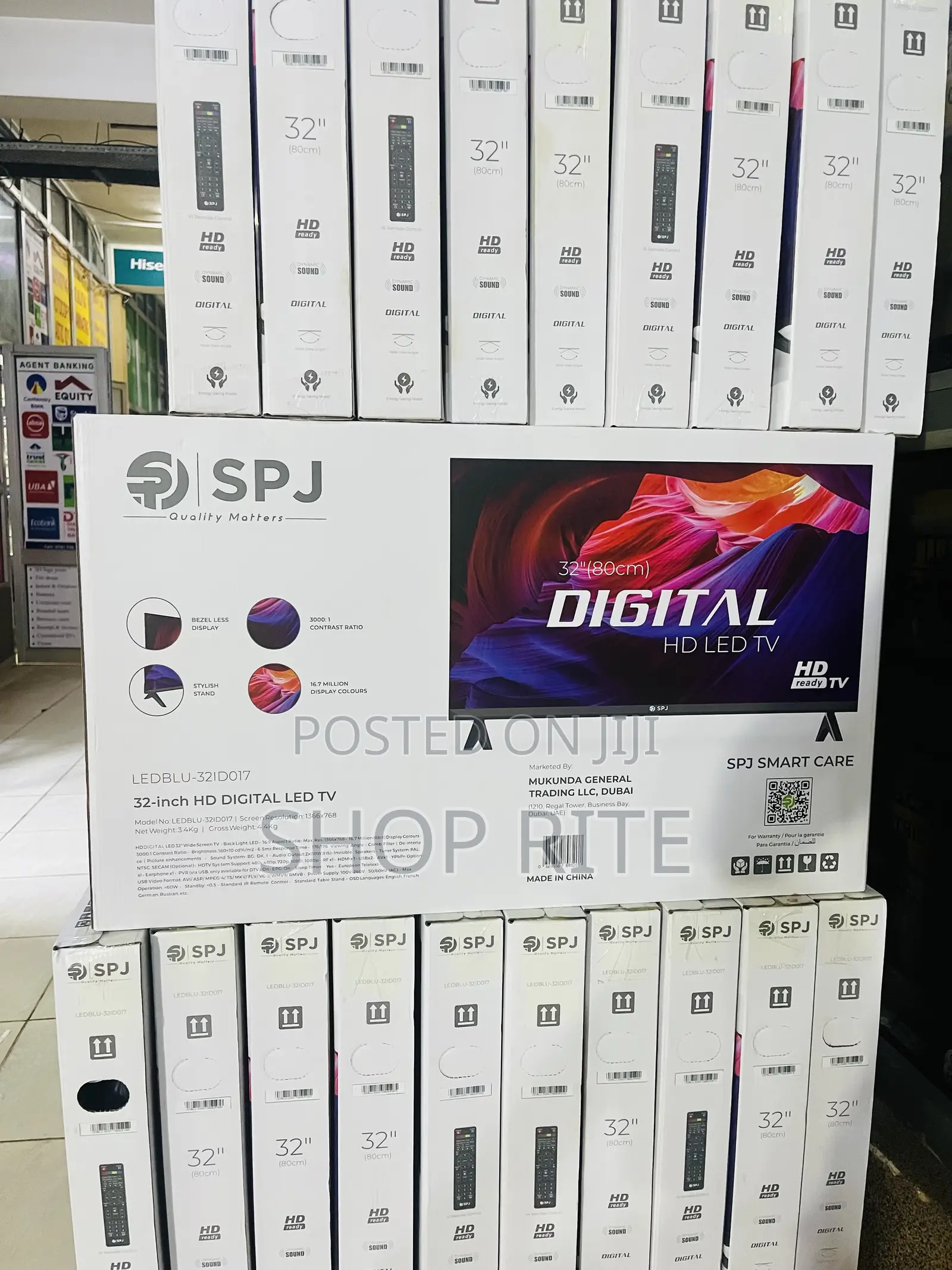 SPJ Brand New Digital Free to Air TVS