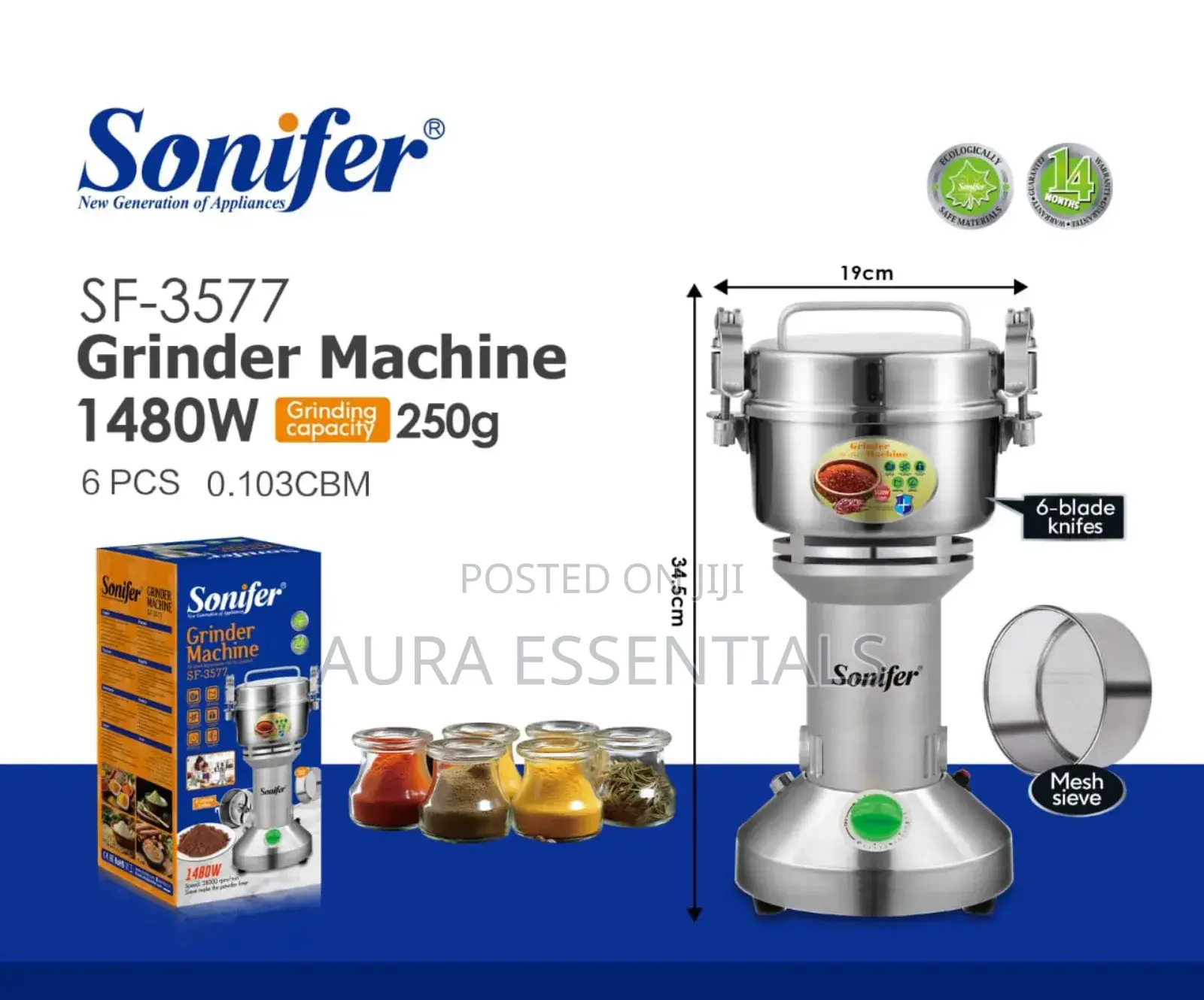 Sf-3577 Multifunctional Electric Grinder Machine