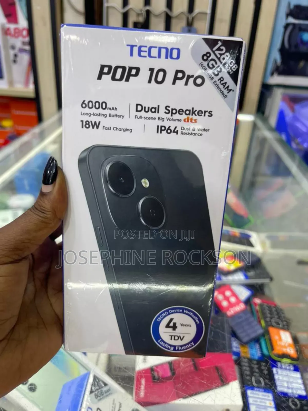 New Tecno Pop 10 Pro 128 GB