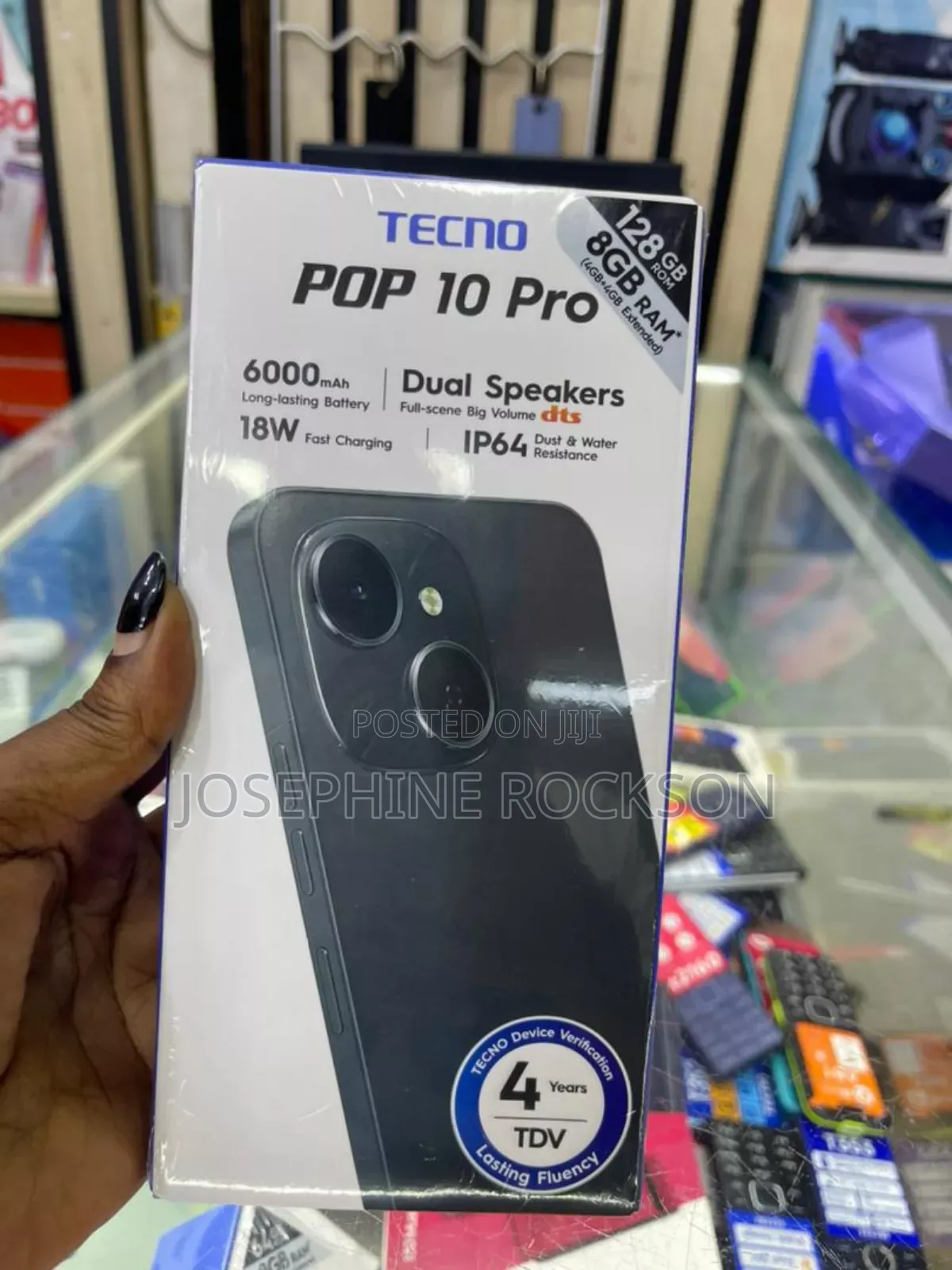 New Tecno Pop 10 Pro 128 GB