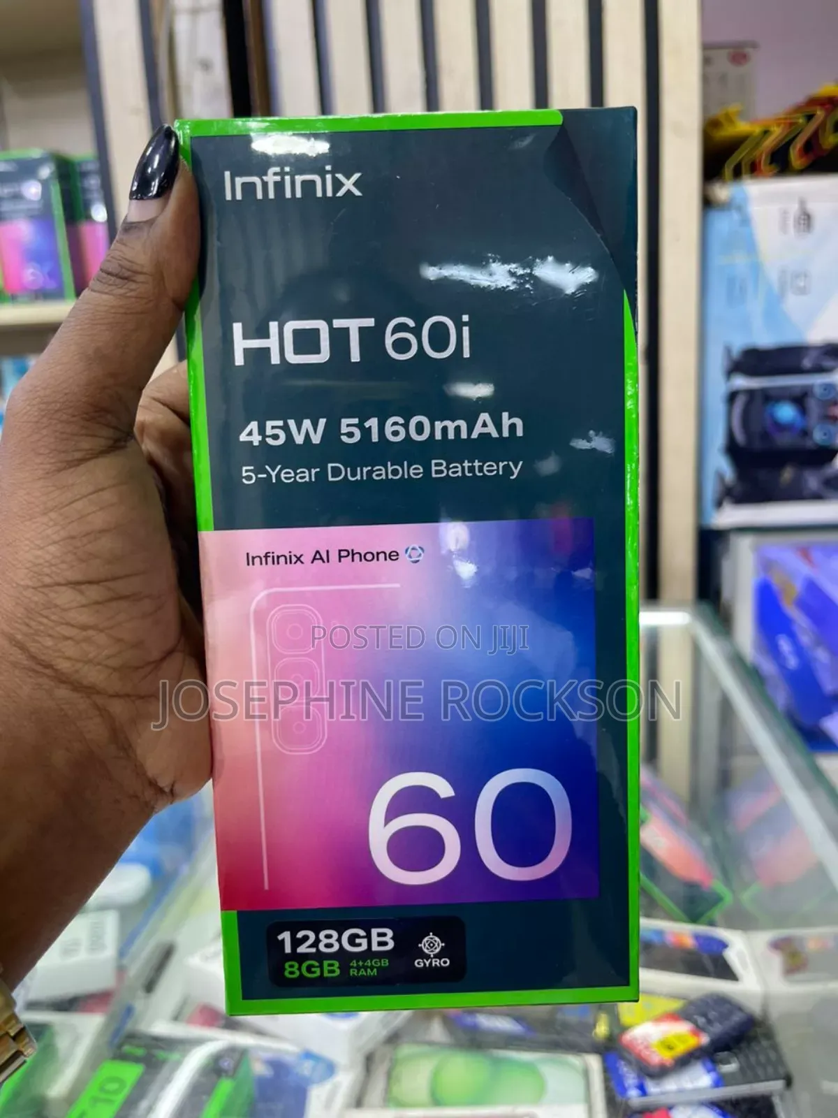 New Infinix Hot 60i 128 GB