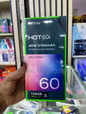 New Infinix Hot 60i 128 GB