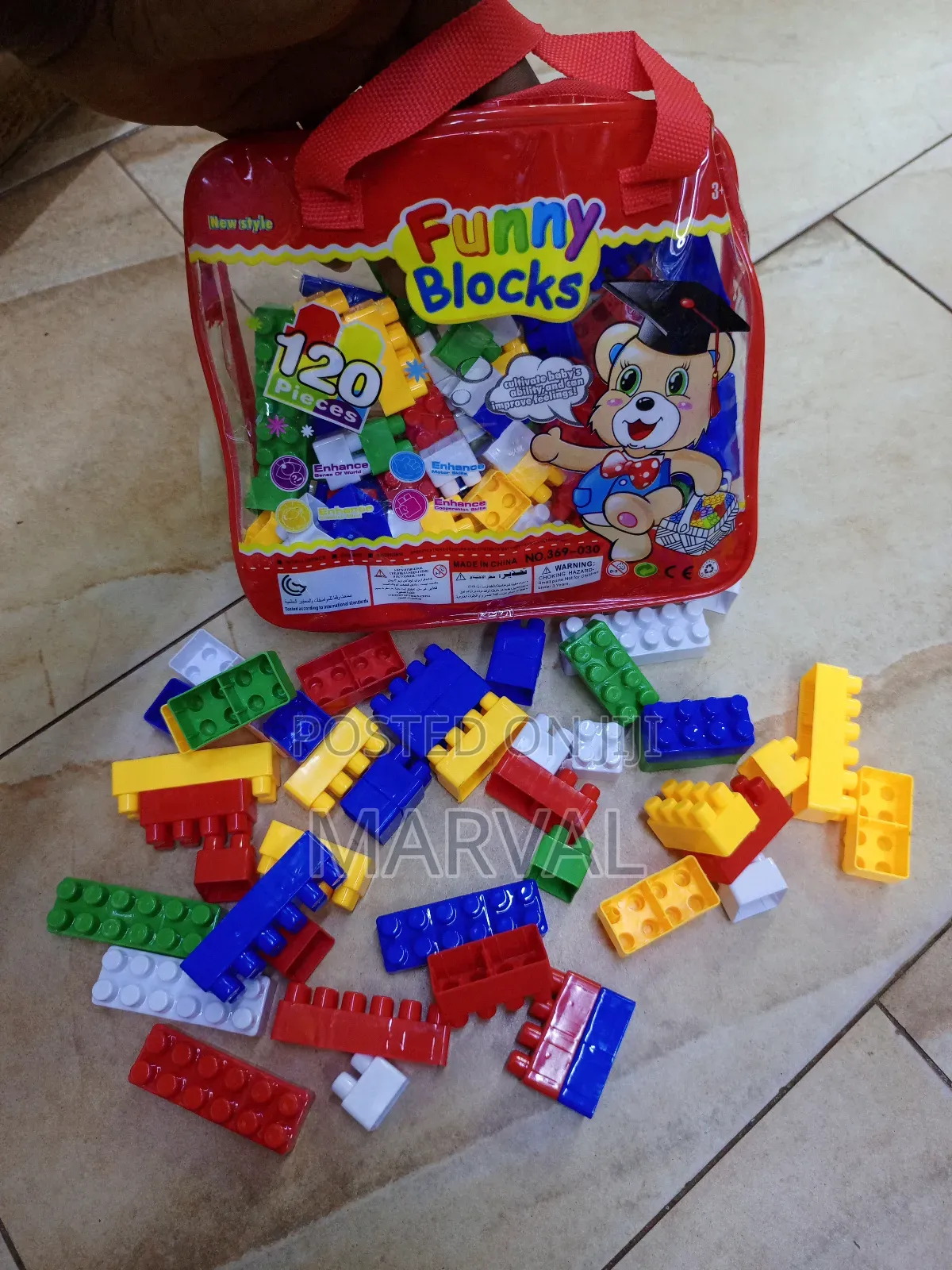 120pieces Funny Blocks