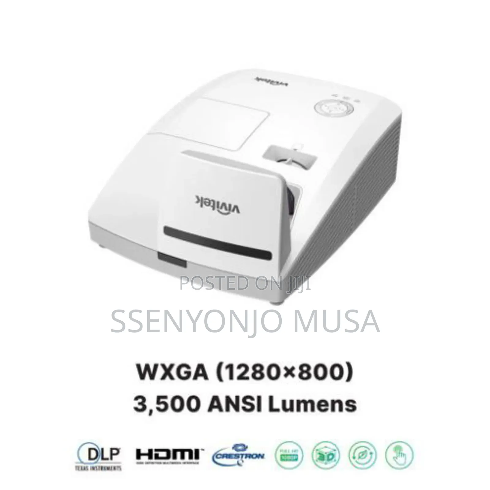 Vivitek Dw770ust Ultra Short Throw Projector – 3500 Lumens Wxga