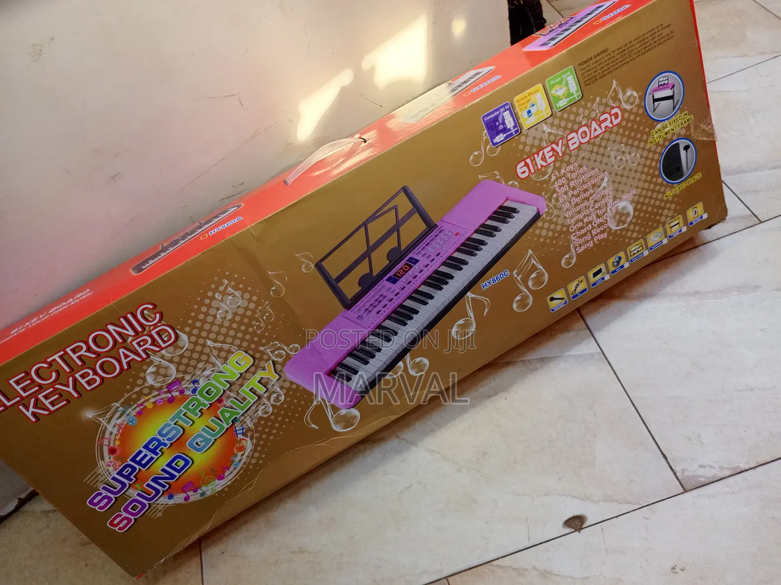 61-Key Kids' Electronic Keyboard