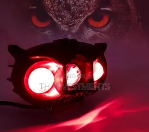 Owl Universal Bike Fog Light, 30w, Yellow/White and Red Devil Eye
